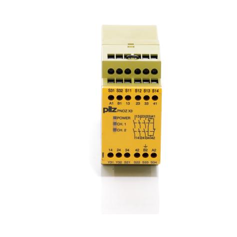  PNOZ X3 24VAC 24VDC 3n/o 1n/c 1so New